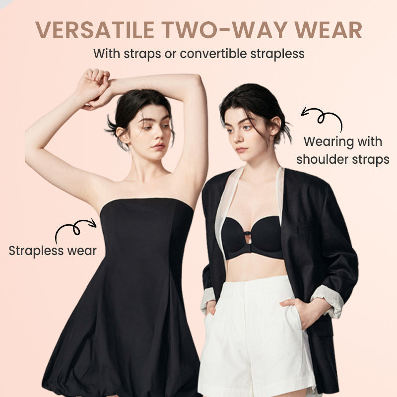💞Seamless Front Closure Bra With Adjustable Straps